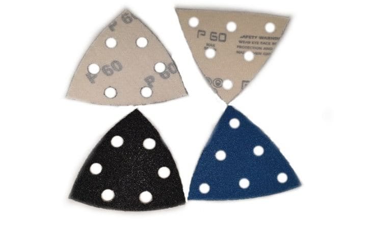 ABRASIF TRIANGLE VELCRO